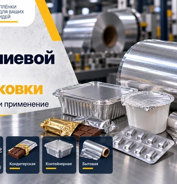 Изолит Трейд | Алюминиевая фольга для упаковки: виды и толщины